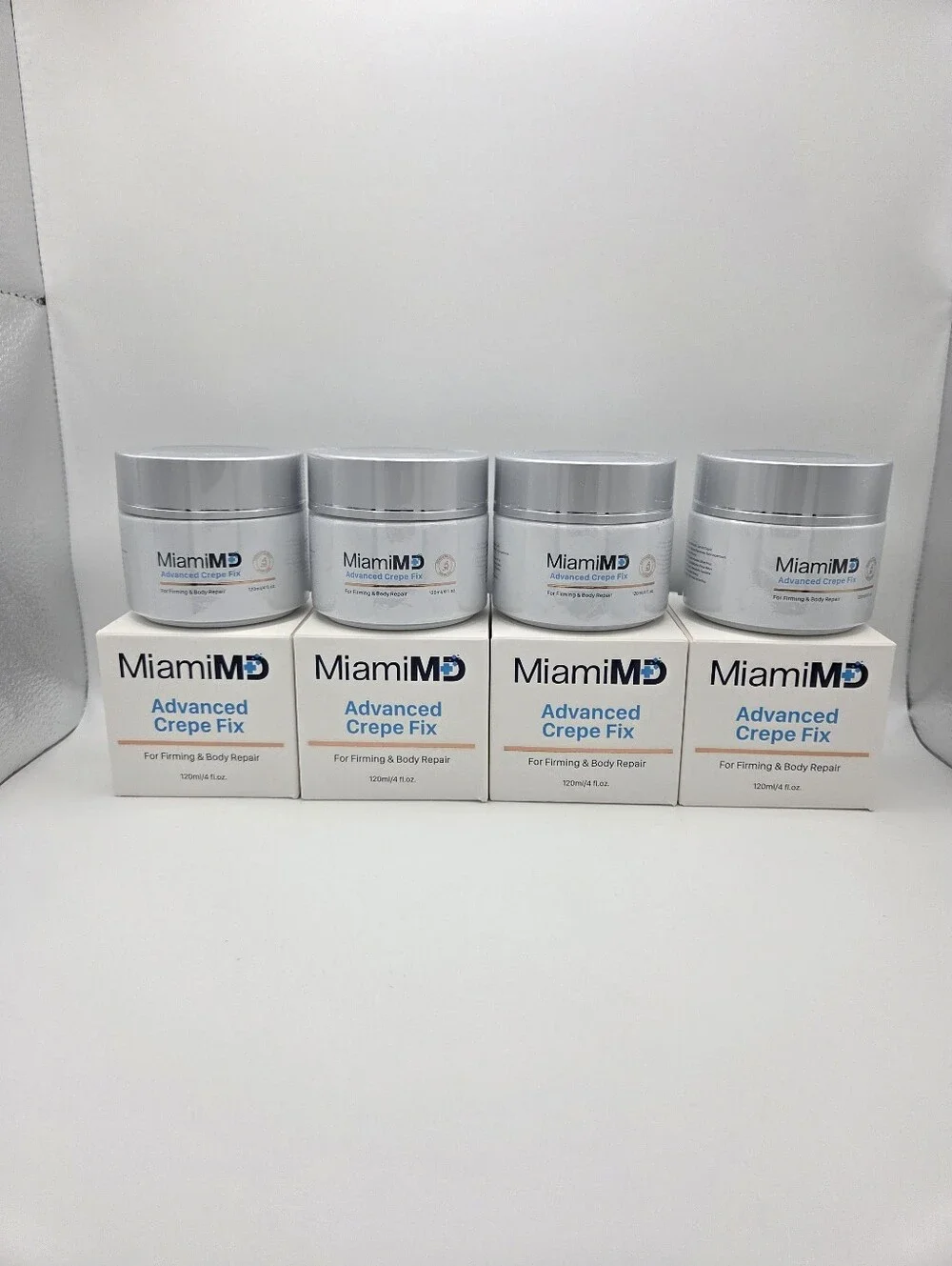 Miami MD Advanced Crepe Fix Firming Body Repair Cream - 4 Pack